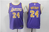 Youth Lakers 24 Kobe Bryant Purple 2018 19 Nike Swingman Jersey,baseball caps,new era cap wholesale,wholesale hats